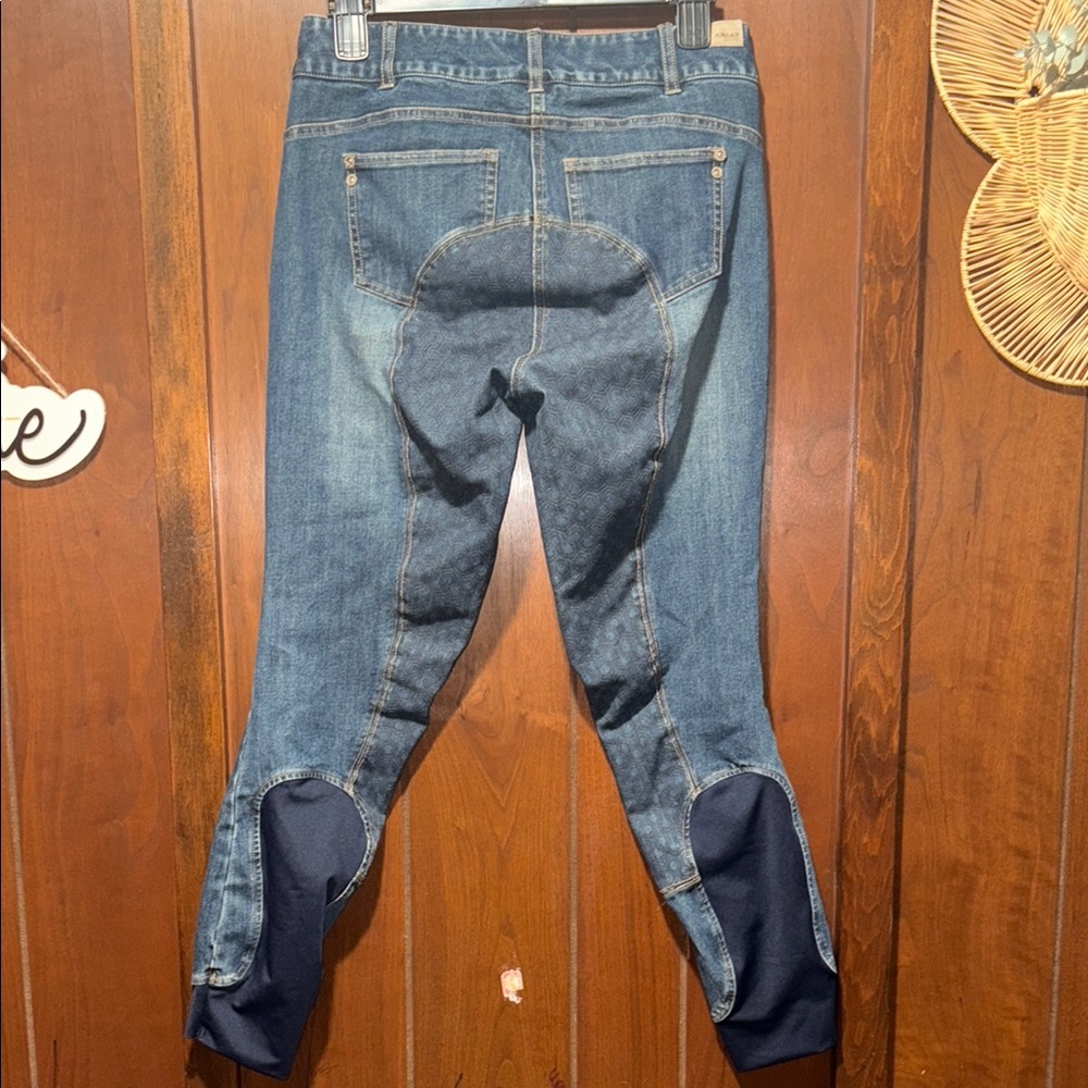 Ariat Jeans | Ariat Ultra High Rise Tomboy Wide Leg Jeans Riding - Picture 6 of 8